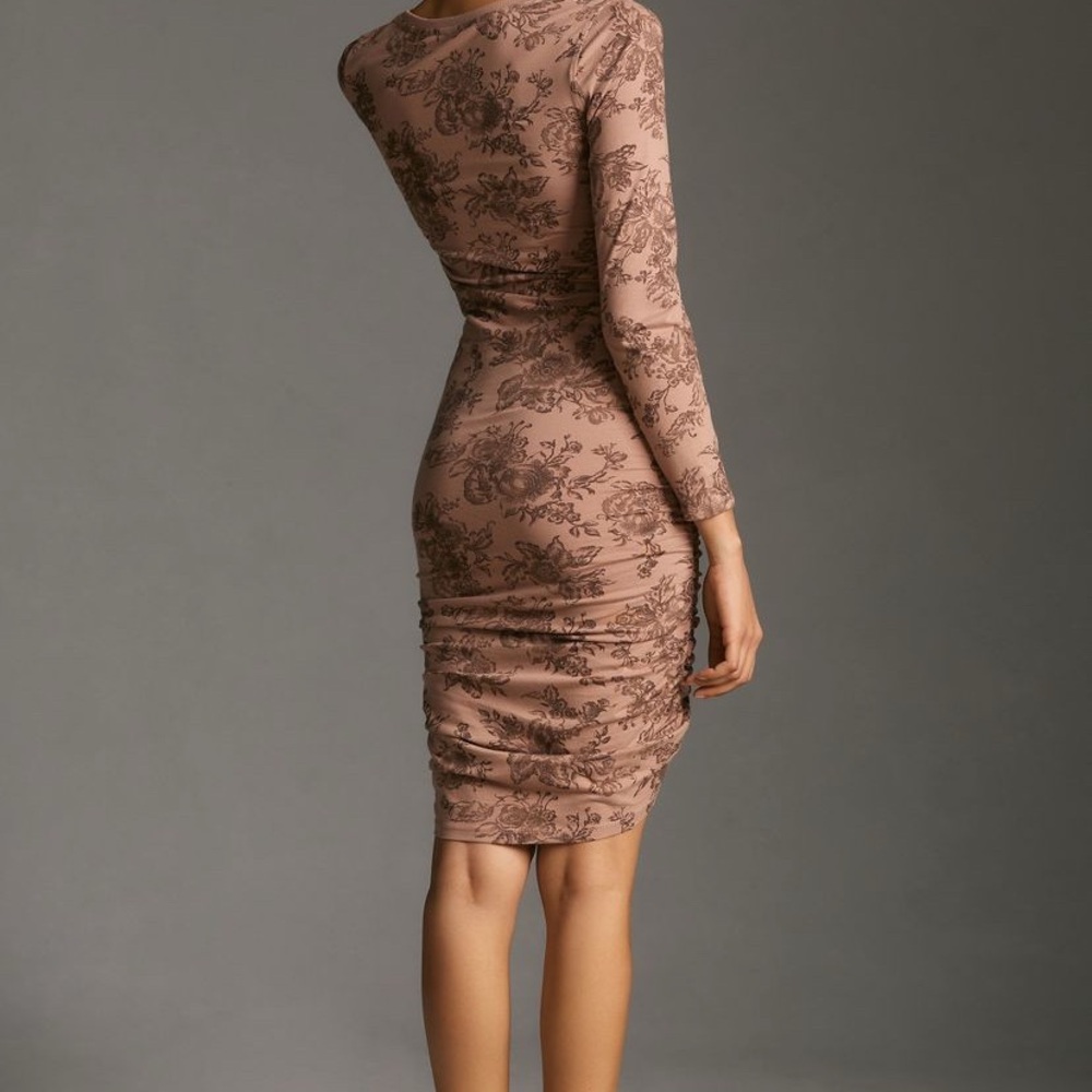 Daily Practice by Anthropologie Long-Sleeve
Ruched Mini Dress - Picture 4 of 5